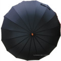 Preto Pongee Straight Umbrella (JYSU-26)